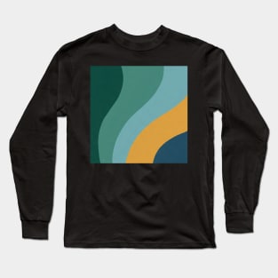 Abstract Lines #81 Long Sleeve T-Shirt